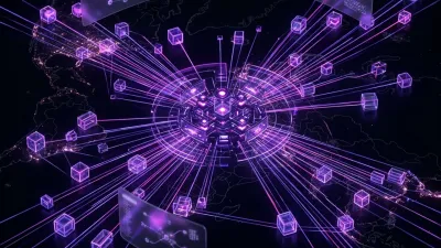 Схема работы сети доставки контента (CDN): серверы распределены по карте мира